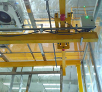 1T單梁超低懸掛起重機